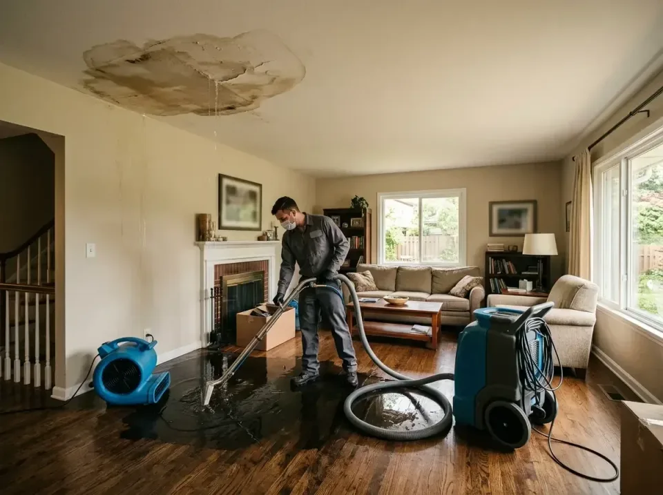 attic-pipe-burst-ceiling-drip-008 — frequently asked questions, Water Damage Restoration & Carpet Care in Charleston, WV